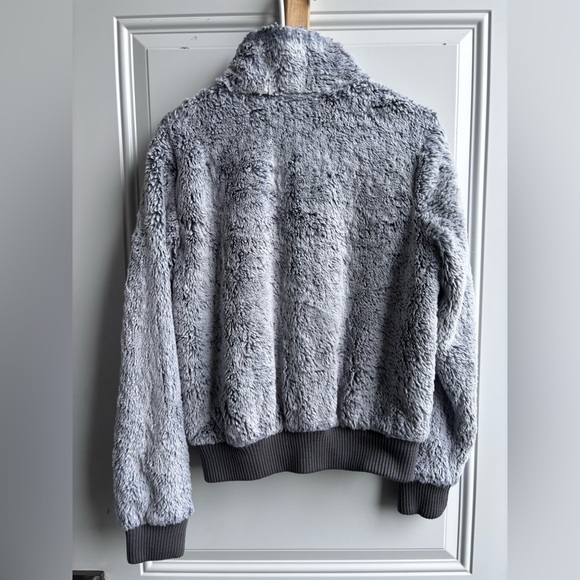 Patagonia Conejo Hi-Loft Fleece Bomber Jacket, Gray - Size S - Picture 4 of 4
